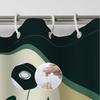 Fantastic Female Face Shower Curtain Surreal Digital Art With 12 Hook Modern Bathroom Decorative Shower Curtain 180X240Cm