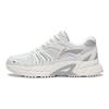 Li Ning Shiguang Durable Breathable Low-Top Running Shoes Women Sneakers White Gray ARXT006-3