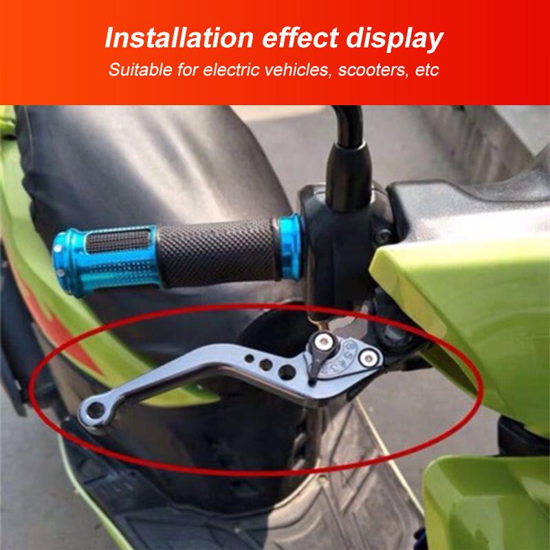 SEAMETAL 2ks Hliníková slitina Motocykl Modifikace Rukojeť páky brzdy spojky