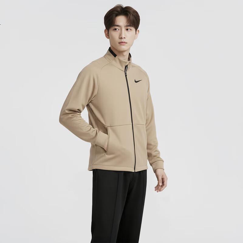 Nike Men's Stand Collar Jacket Sports Training Knit Outerwear