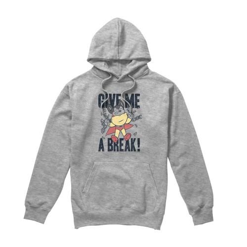 Mighty Mouse Mens Give Me a Break Hoodie
