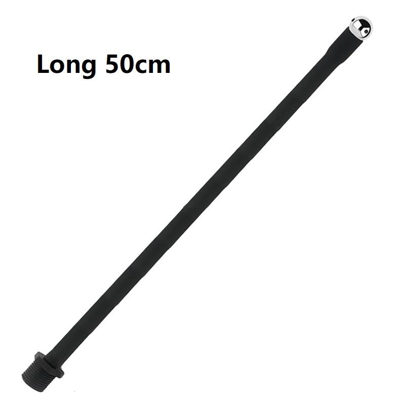 Silicone Metal Anal and Vaginal Irrigation Cleaning Sausage Filler Women Washing Device Unisex Adult Sex Product