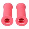 Nakira Motorcycle Grip Moped Handle 22.2mm Non-Penetrating Rubber D Type