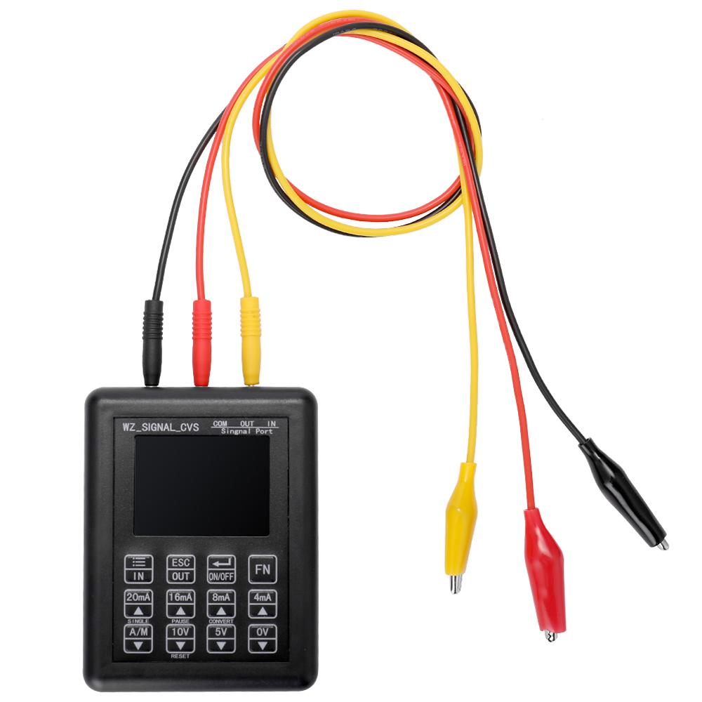 Hochpräziser einstellbarer Strom-Spannungs-Analogsimulator 0-10V 4-20mA Signalgeneratorquellen