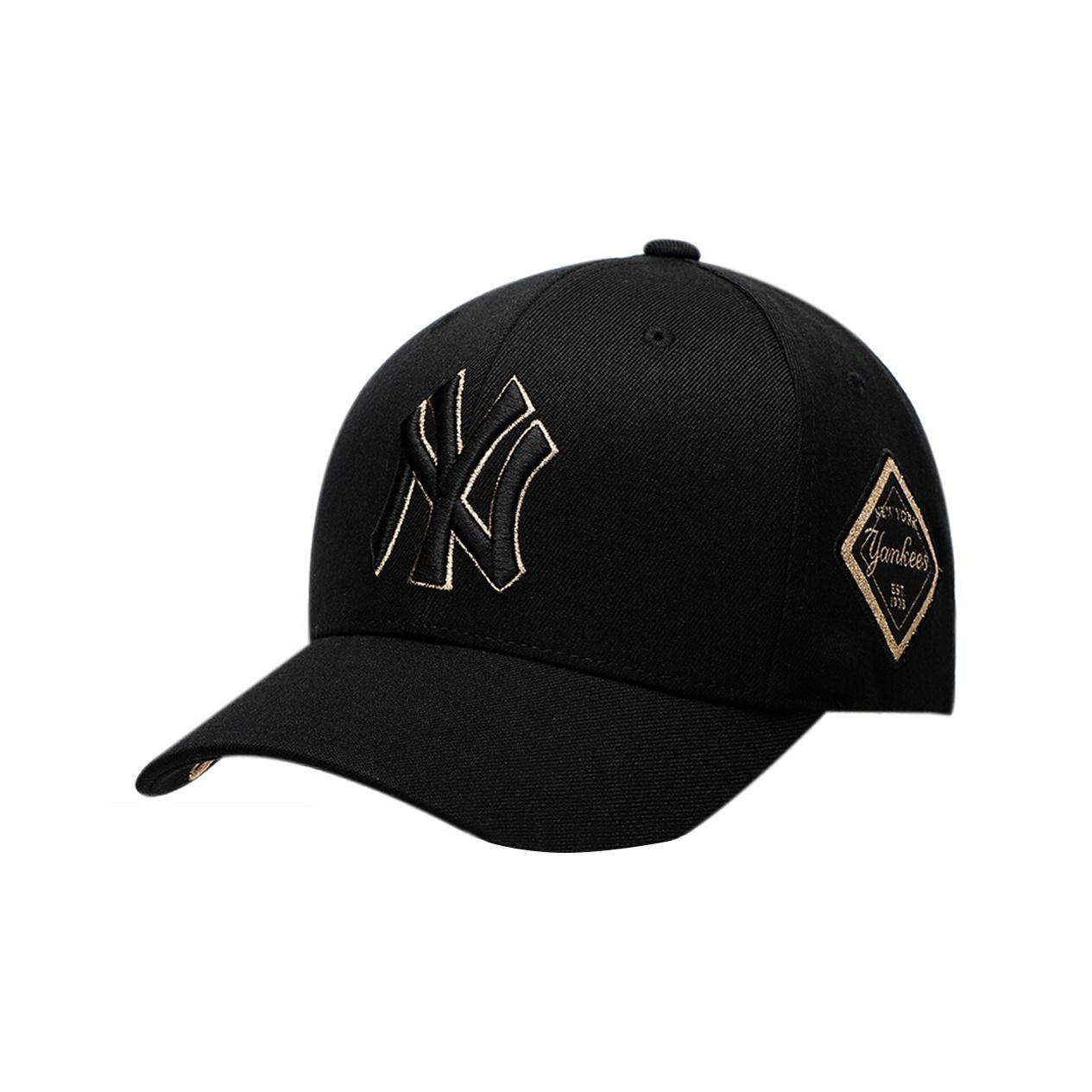 Акриловые Бейсбольные Кепки MLB CP85 Унисекс Черные Модные 3ACP8501N-50GOS One Size чёрный