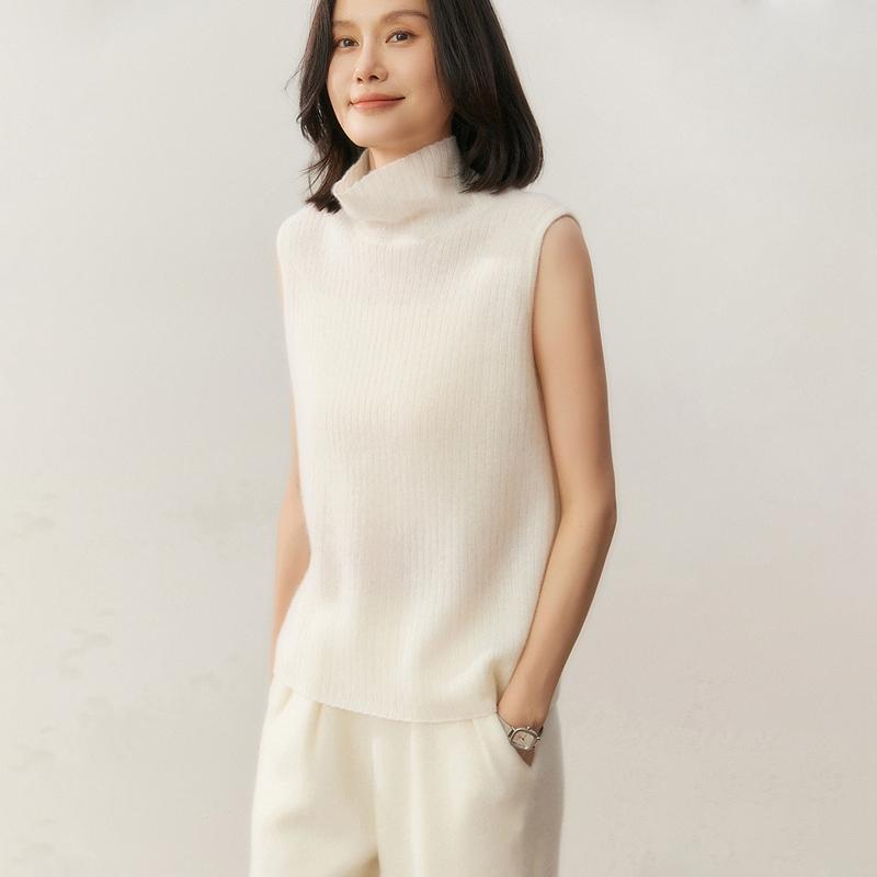 Qinghe 100% Pure Cashmere Women's Sweater - Ultra Soft Luxury Winter Pullover