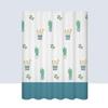 Guiren Yizu Sunshine Green Plant Shower Curtain Set