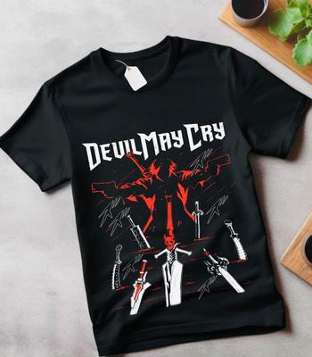 Devil May Cry Dante T-Shirt Unisex Shirt Alle Größen Geschenk für Kinder, Cartoon-Kleidung