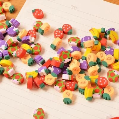 Radieră Drăguță Mini Fructe din Cauciuc pentru Creion pentru Papetărie Copii/Cadou/Jucărie Premii pentru Studenți Mini Radiere Noutate
