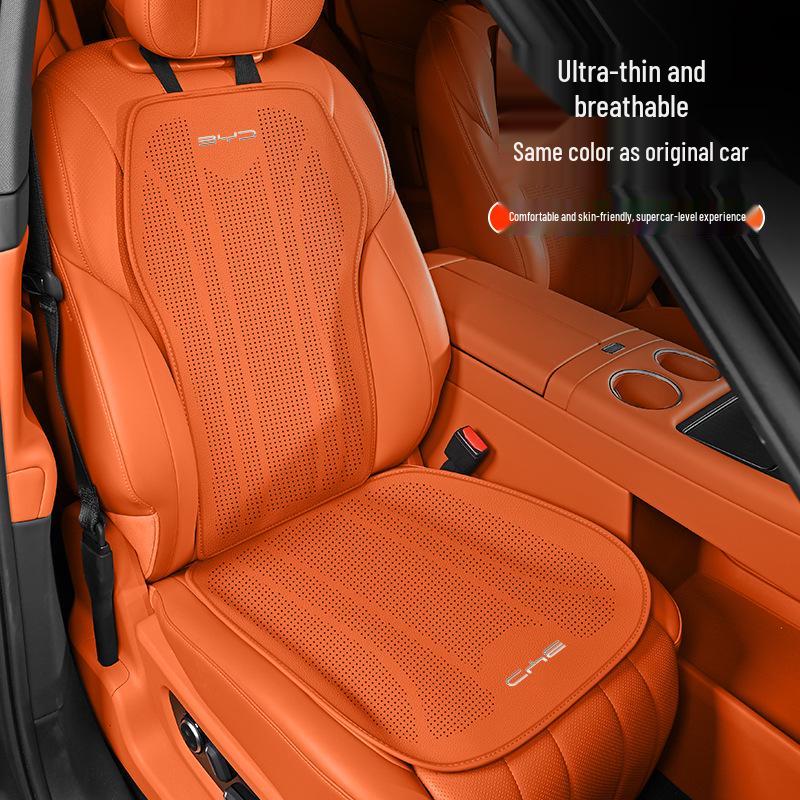 BYD Car Summer Seat Cushion - Ultra-Thin, Breathable for Han, Tang, Song, Yuan, Qin Plus, Dolphin, Seal Models