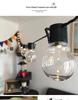 LED Solar Vintage String Lights - Outdoor Garden Transparent Ball Bulbs