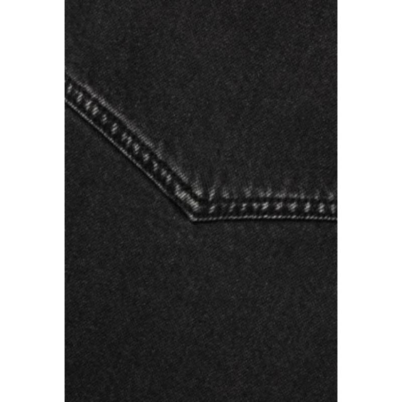 Levis American Vintage Losse Pasvorm Lange Mouwen Denim Jas Heren Jassen Zwart 002HR-0000