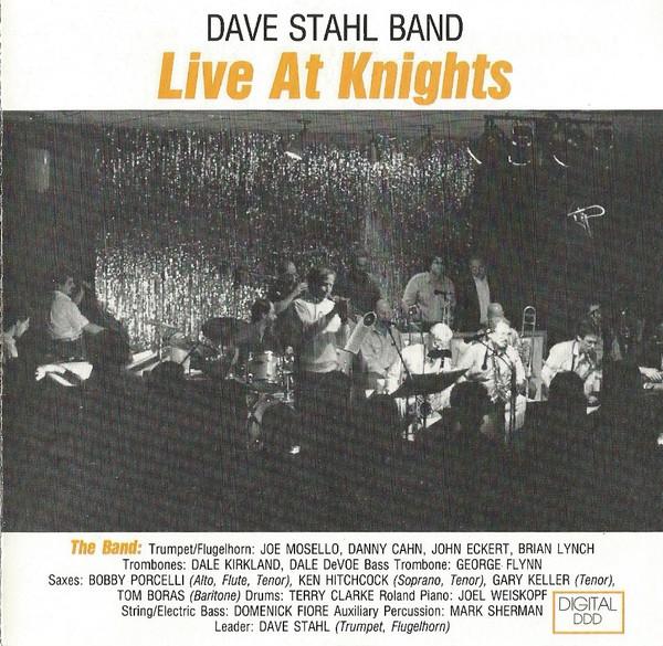 CD DAVE STAHL BAND Live At Knights ACR3005 Abee 1989 US Jazz Б/у