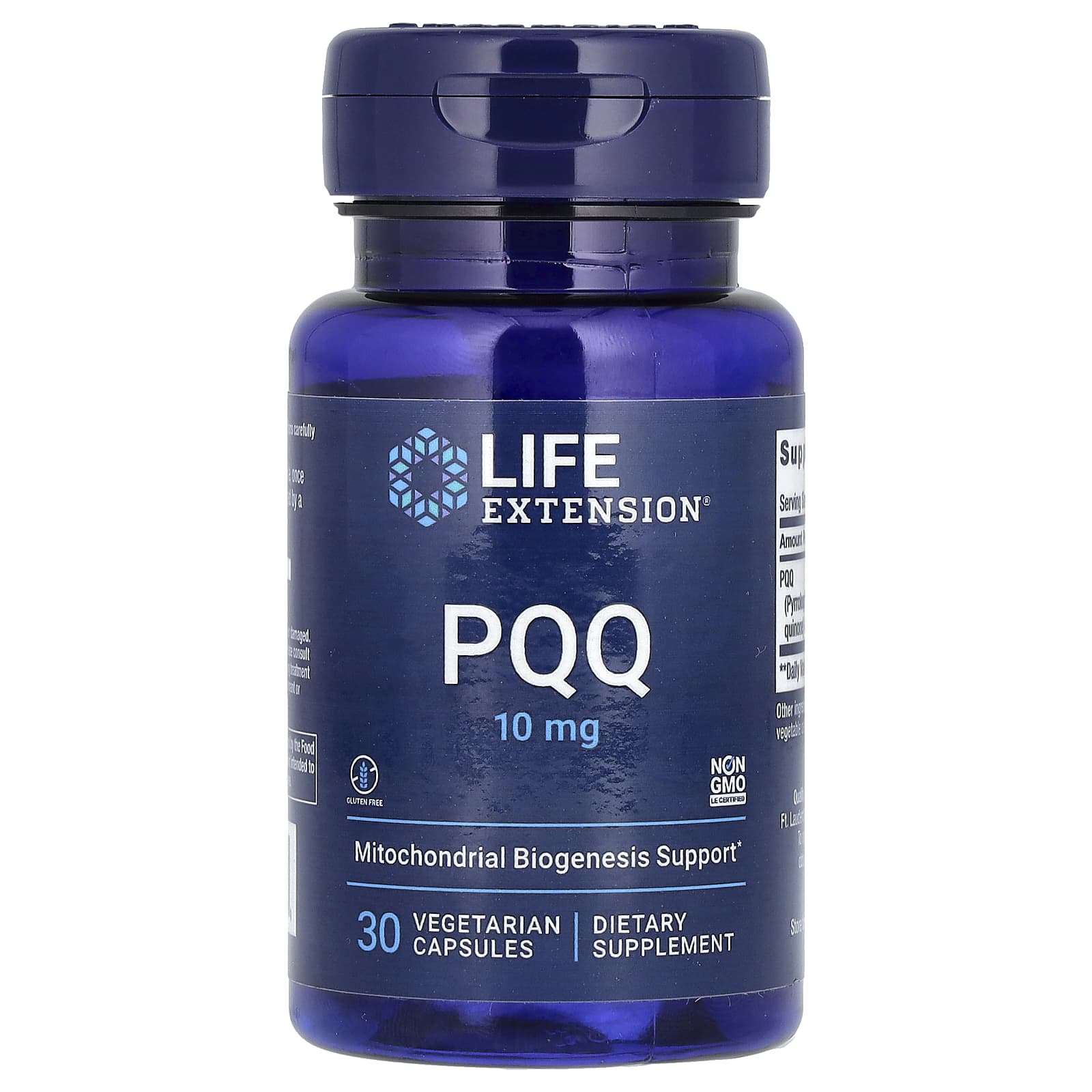 

Life Extension, капсули PQQ, 10 мг, 30 овочевих капсул