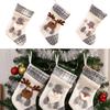 New Large Christmas Socks Santa Claus Elk Xmas Socks Home Decorations Christmas Tree Pendant Favor Gift Bags Party Supplies