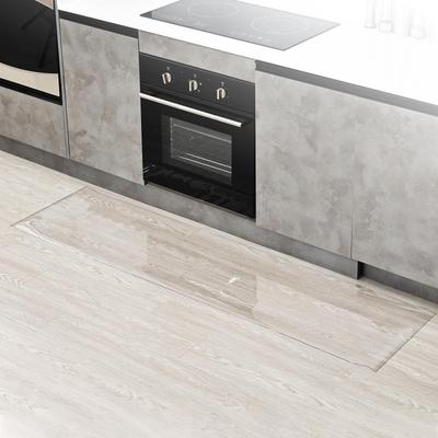 Just Wipe It Kitchen Transparent Large Floor Protection Clear Soft Desk Transparent Water Floor Can Be Used with Floor Heating Mat, Size, 1.5mm Thick,