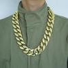 Faux Gold Chain Necklace Plastic Big Chunky Necklace Hip Hop Thick Gold Chain