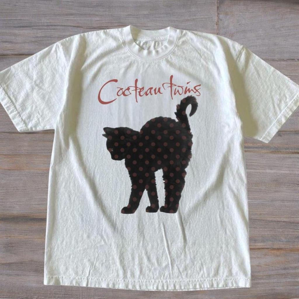 Cocteau Twins Shirt Cocteau Twins Band White Unisex Tshirt Unisex Unisex Summer Short Sleeve Crew Neck Fashion Tops Clothing