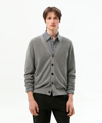 TOMMY HILFIGER Cool Touch Structured Cardigan (T12G1Kcd180Mt2P7D)