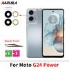 Camera Lens For Moto G85 G100 G200 G62 G60S G54 5G G52 G51 5G G41 G24 Power G14 Rear Back Camera Glass Lens With Glue Adhesive