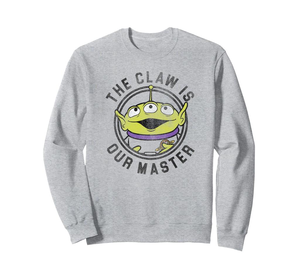 Disney Pixar Toy Story Alien The Claw Is Our Master Sweatshirt