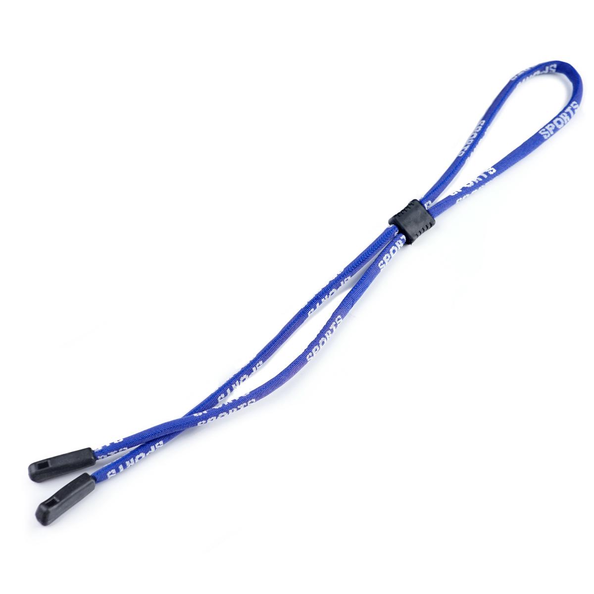 

Adjustable Anti-Slip Outdoor Glasses Lanyard for Sports and Travel синій
