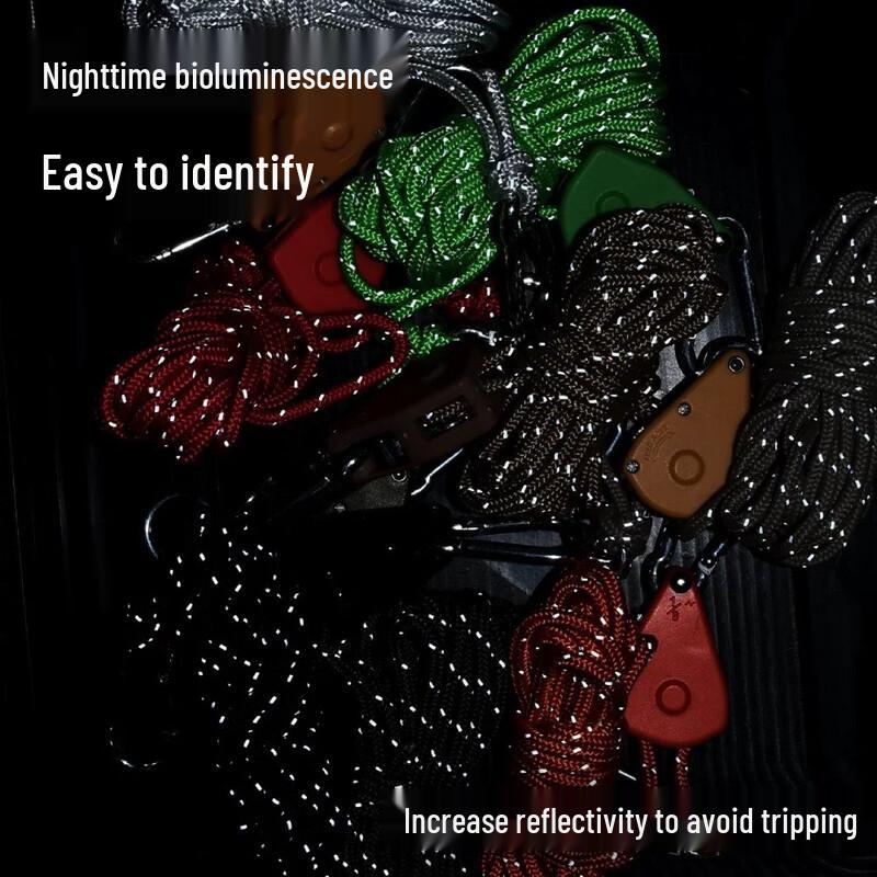 Brangdy Tent Rope Tensioner Pulley Adjuster