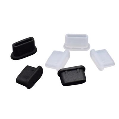10ks Typ-C Prachová zátka Silikonový Chránič USB Nabíjecího Portu Protiprachová Zátka Krytka pro Telefon Samsung Huawei Xiaomi