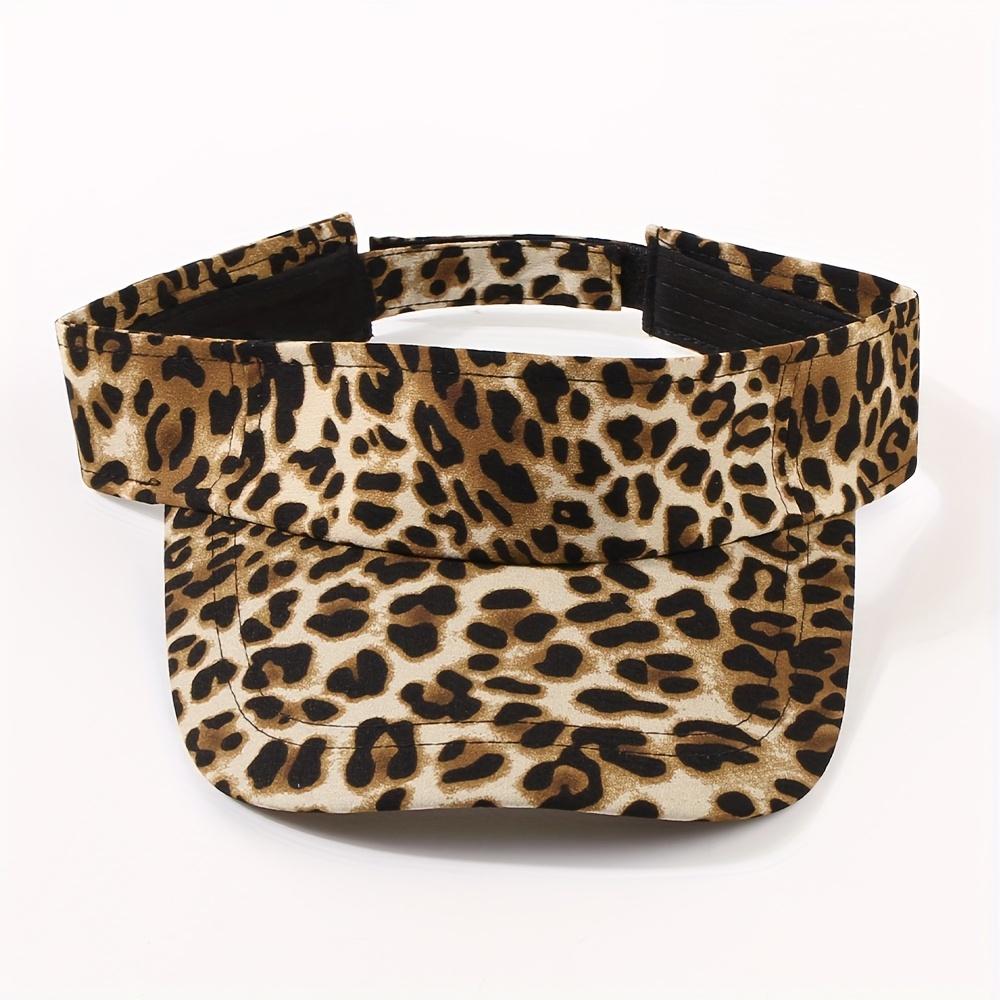 Fashion Leopard Print Trendy Casual Hat Unisex Street Hip-Hop Spring/Summer Party Cycling Adjustable Bucket Hat