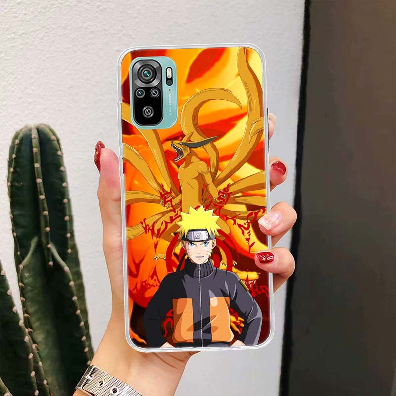 Naruto Anime Uzumaki For Xiaomi Redmi Note 10S 10 11S 11 9S 9 8T 8 Pro Phone Case 11T 5G 11E 9T 7 6 5 5A 4X Fundas Cover Coque X