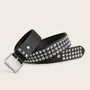 Women's European and American Fashion Rivet Punk Five-pointed Star Eyes Hot Girl Heavy Industry Jeans Belt Decorative Belt