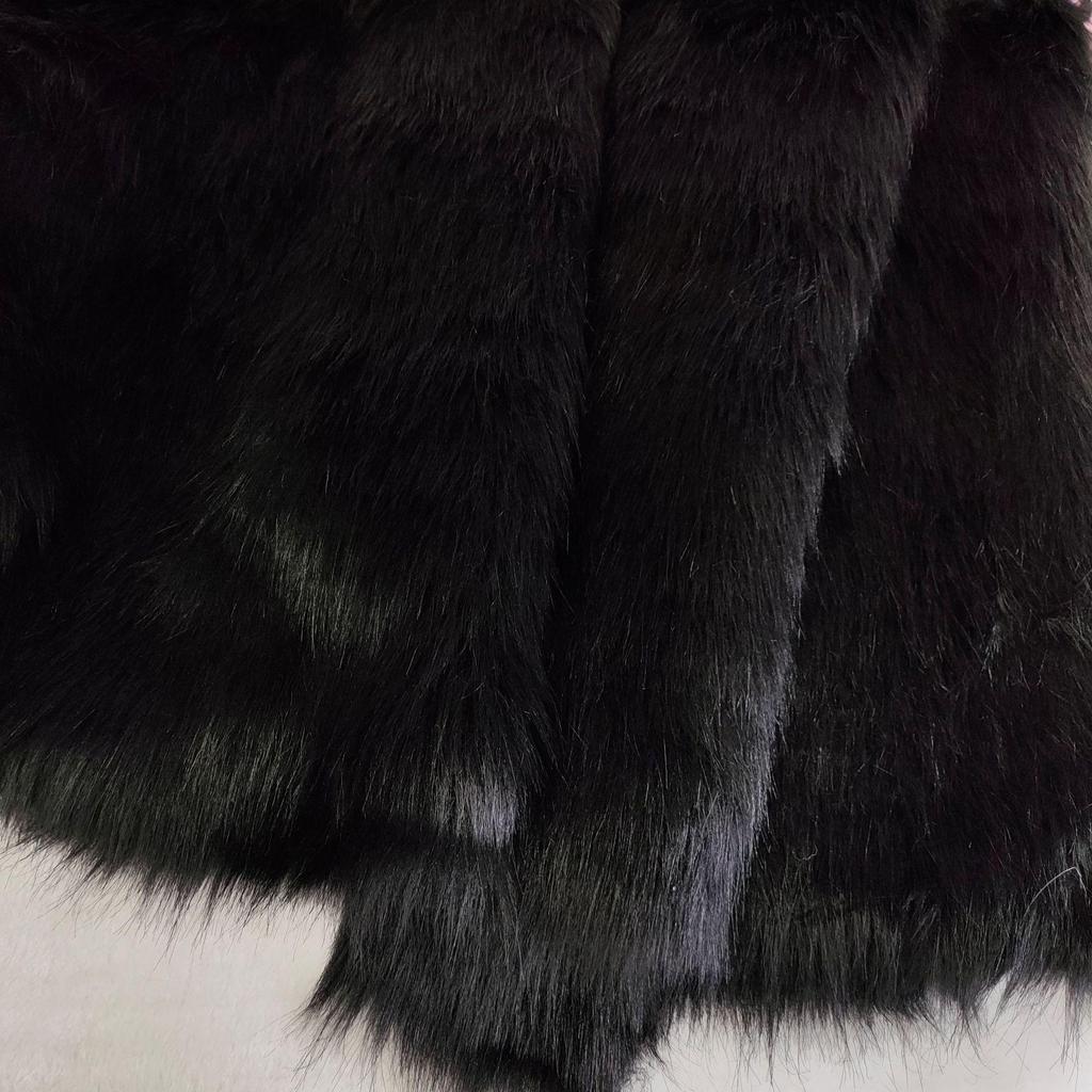 Tessuto Peluche Imita Pelliccia di Volpe 5cm Disponibile (Taglia piccola) per Tappeti e Abbigliamento