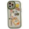 Funny Letter Shockproof Bumper Clear Cute Smile Phone Case For Iphone 14 13 12 11 Pro Max Fashion Soft Silicone Back Cover Case