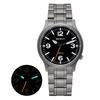 BERNY Titanium Watches for Men Super Luminous Dial Sapphire Outdoor Sports Field Quartz Watch Lightweight 5ATM Easy Read