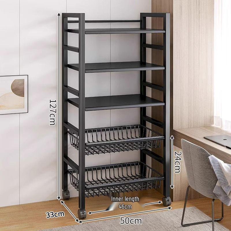 Multi-Layer Kitchen Microwave and Vegetable Storage Rack