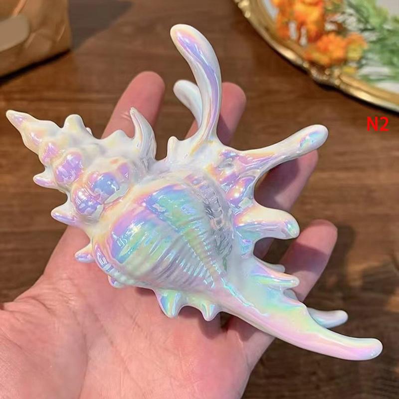 Ocean Conch Hair Clip Crab Sea Shell Korean Large Hair Claw Hairpins Stylish Hairgrips For Women Girls Hair Accessories Ponytail