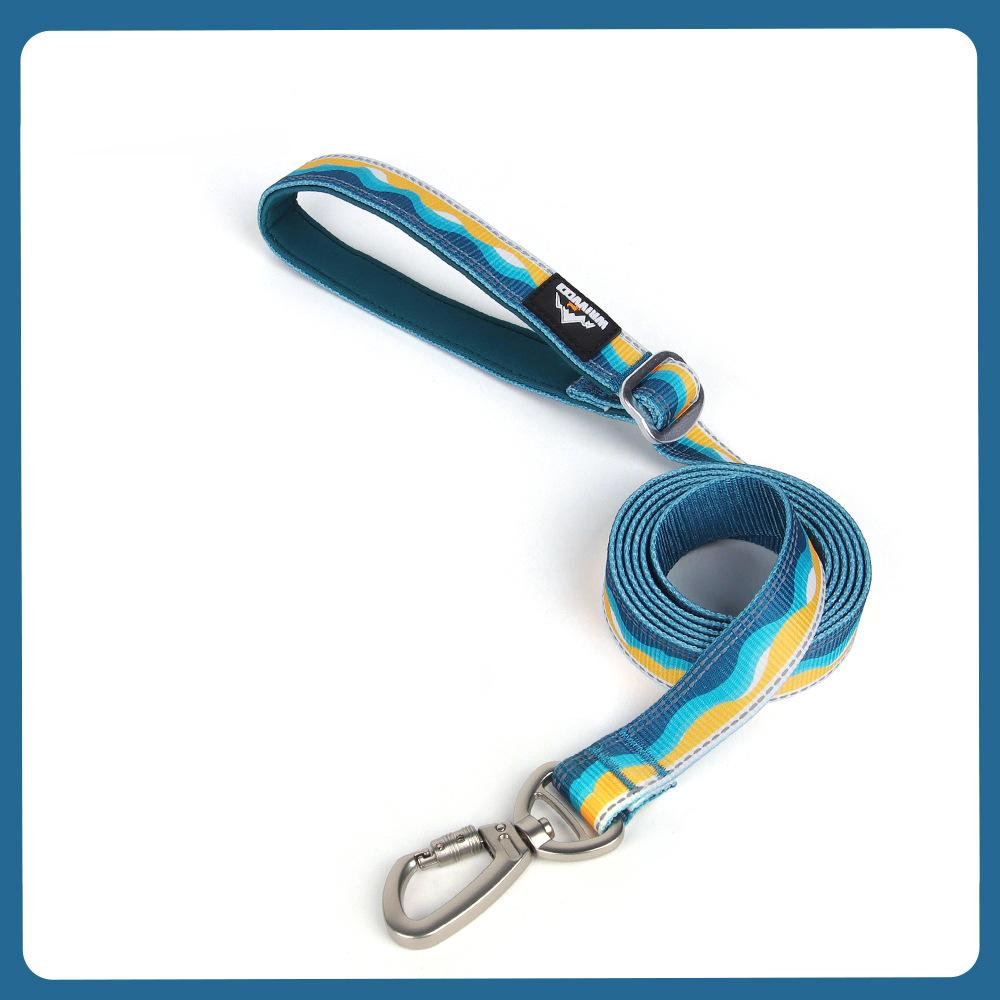 Dog Leash Comfortable Non-neck Leash Pet Collar Dog Reflective Leash Adjustable Leash Collar