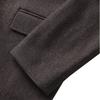 Sortie Wool Single Chester Coat (Brown)