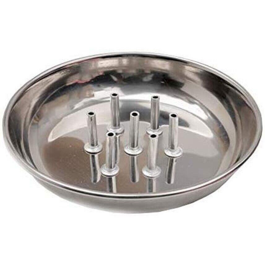 Stainless Steel Agarbatti Holder with Ash Catcher S135
