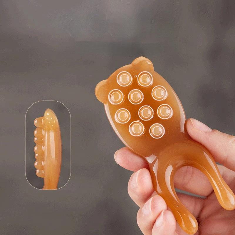 Resin Face Lifting Guasha Scraping Massage Facial Tools Massage Plate Reduce Puffiness Nose Lifting Nose Massager
