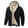 Autumn and Winter Thick Coat, Loose Imitation Lamb Wool Hoodie, Work Jacket, Men's Jacket