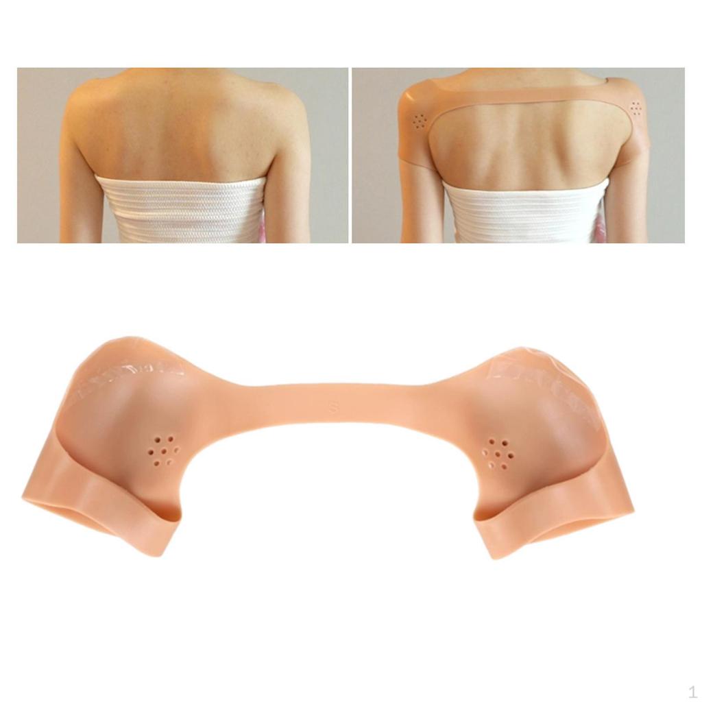 Wiederverwendbare und stilvolle Silikon-Schulterpolster für Hemden, Anzüge, Damen, Herrenröcke