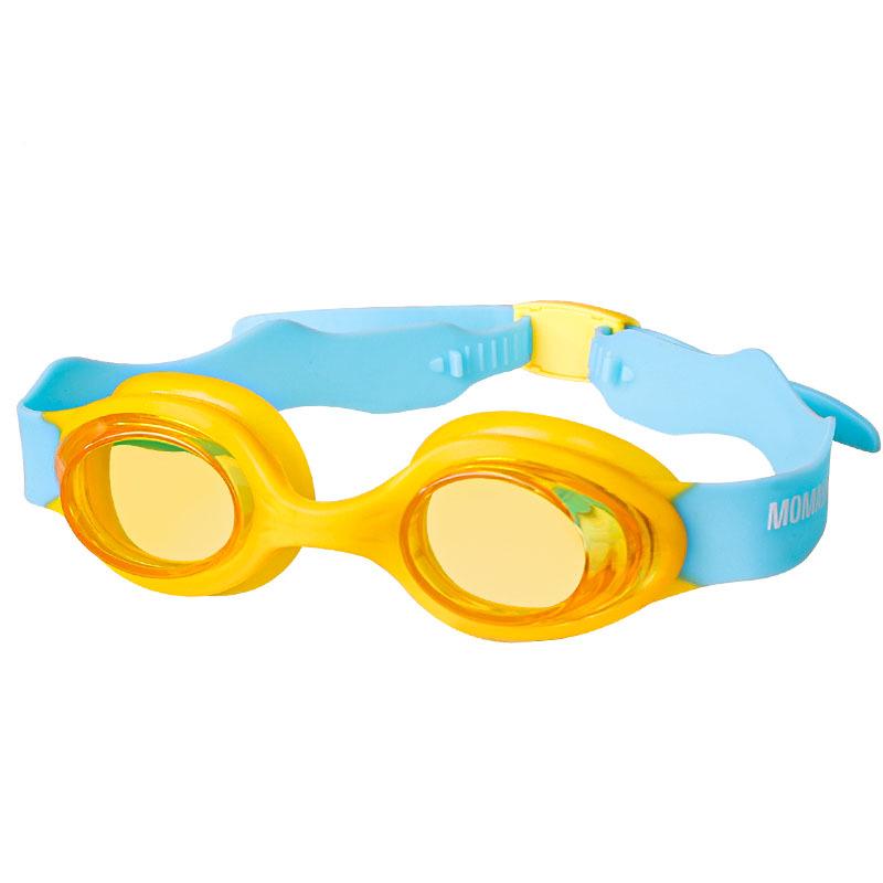 

Kids Anti-Fog Silicone Swim Goggles - Waterproof, High-Definition Training Gear for Children синий/жёлтый