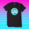 GO VEGAN TEE - For the Planet For the Animals - Earth Unisex Cotton T and Kids Tshirt - Climate World Environmental Eco Activist Activism - Power Co