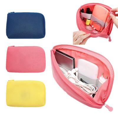 Tragbarer Reise-Make-up-Taschen-Organizer, Datenkabel-Ladegerät-Beutel, Aufbewahrungsbehälter