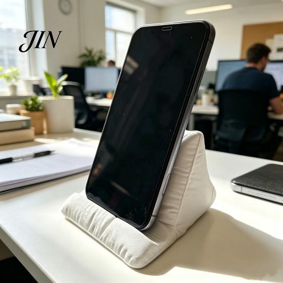 Hands-free Phone Stand 3D Printed Pillow Holder, Non-slip Game Console for Gaming Desk, Decorative Shape Mount Switch Lite Cell Holder
