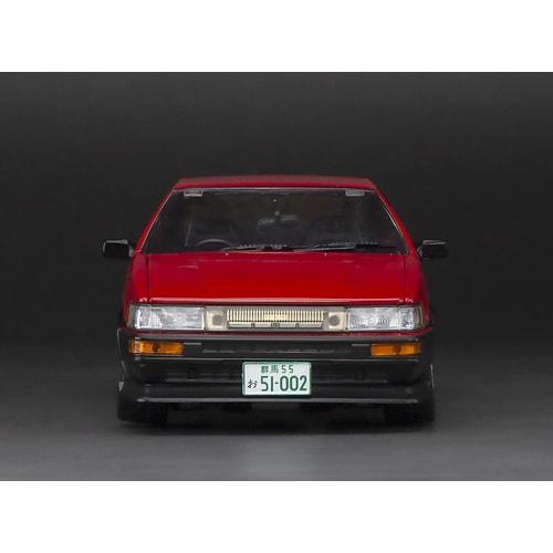 SunStar 1/24 Scale Toyota Corolla Levin AE86 1985 Red/Black Finished Product