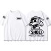 2026 Sommer Herren T-Shirt und Kinder T-Shirt Shoei Helm Offroad Motorrad T-Shirt und Kinder T-Shirt für Männer und Frauen Reine Baumwolle Kurzarm Reitanzug