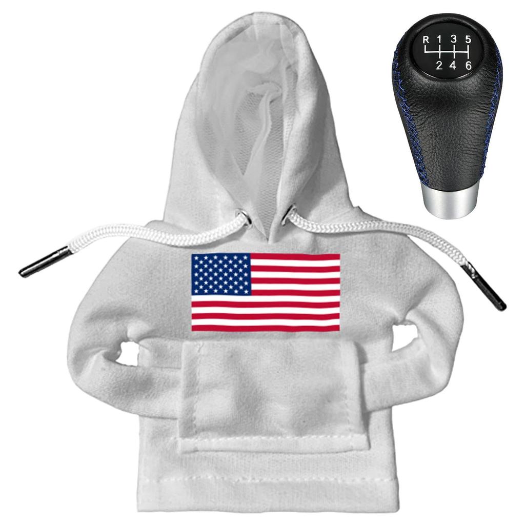 Funny Car Gear Shift Cover,Shift Knob Hoodie - Car Gear Lever Hooded Cover,Car Gear