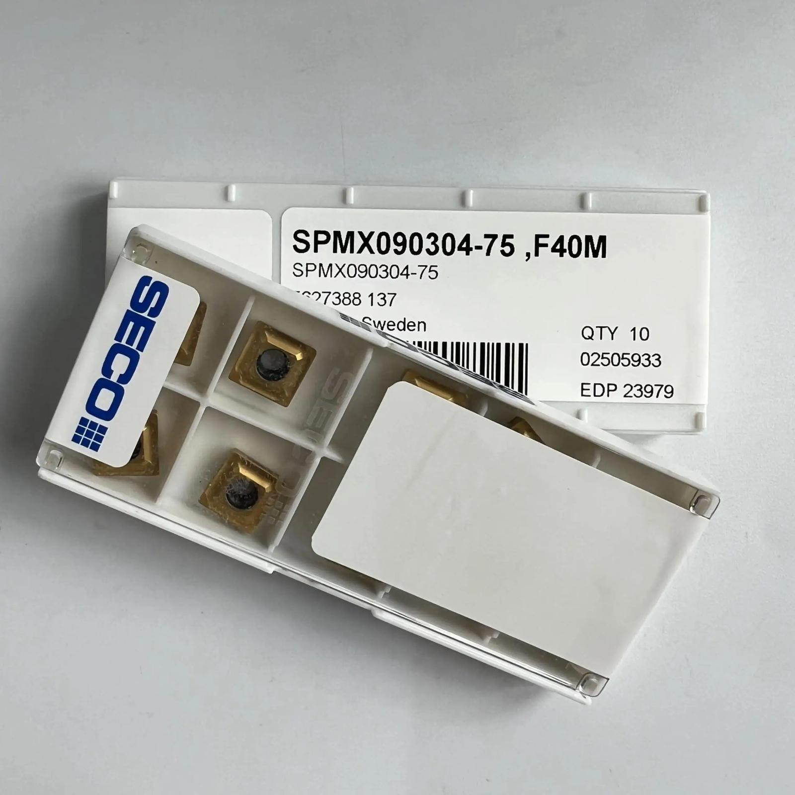 

SPMX12T308-75, F40M / Industrial indexable Carbide Inserts 10 Pcs